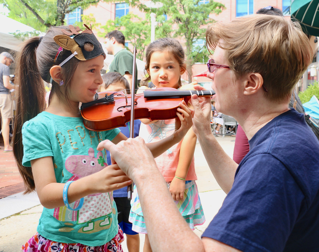 Instrument Petting Zoo Princeton Symphony Orchestra